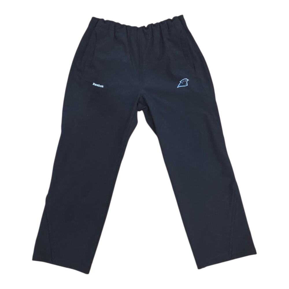 Carolina Panthers Pants Reebok NFL Football Warm-Up, Men's Sz XL